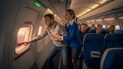 空を飛んでいる飛行機のドアを開けたら、実際に何が起こるのか