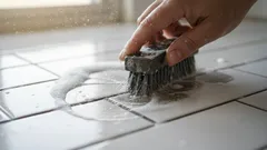 本当に効果のある目地の掃除：どんな家でも使える、バスルームとキッチン向けの実証済みの方法